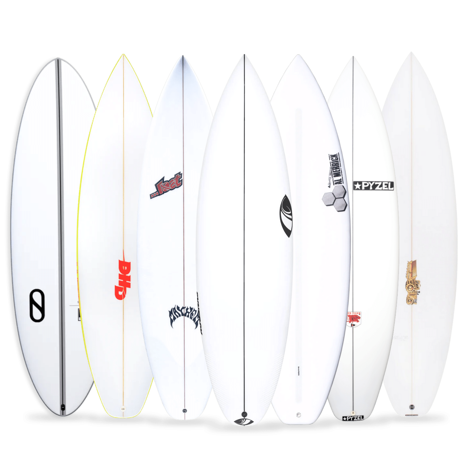 surfboards